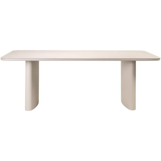 Richmond Interiors Outdoor eettafel Senza licht beige 220