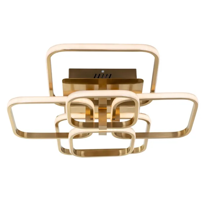 Richmond Interiors Plafondlamp Cailey Brushed Gold