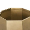 Richmond Interiors Plantenbak Axis brons goud groot