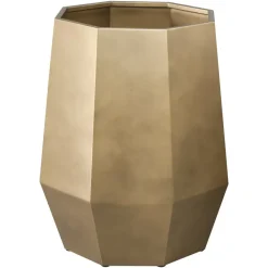 Richmond Interiors Plantenbak Axis brons goud groot