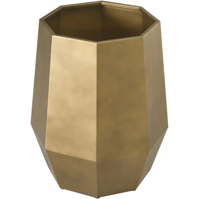 Richmond Interiors Plantenbak Axis brons goud groot