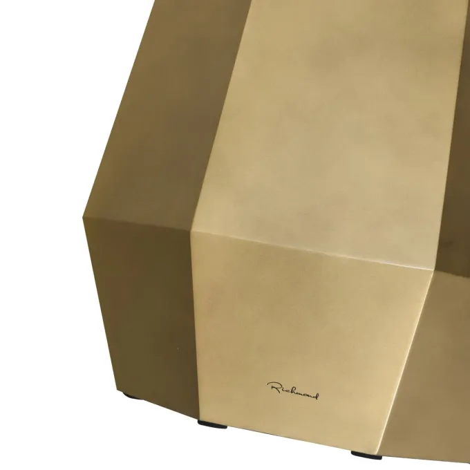 Richmond Interiors Plantenbak Axis brons goud medium
