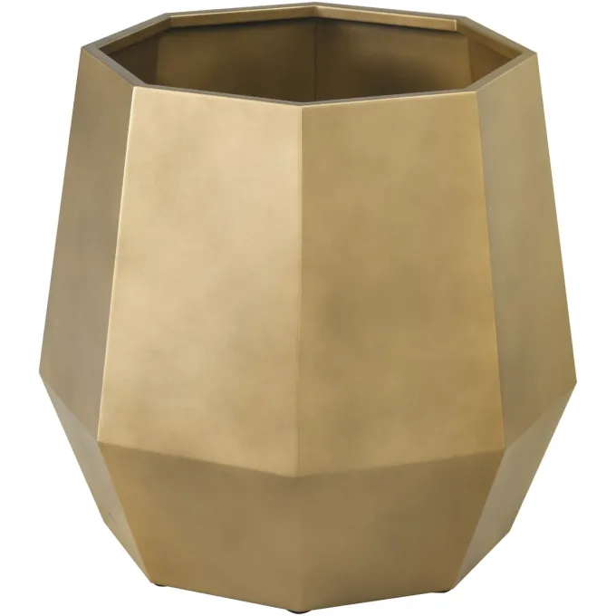 Richmond Interiors Plantenbak Axis brons goud medium