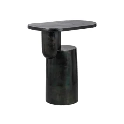 Richmond Interiors Richmond Interiors Bijzettafel Denzell - Zwart Aluminium