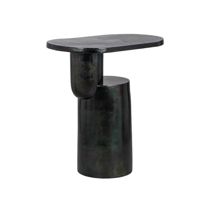 Richmond Interiors Richmond Interiors Bijzettafel Denzell - Zwart Aluminium