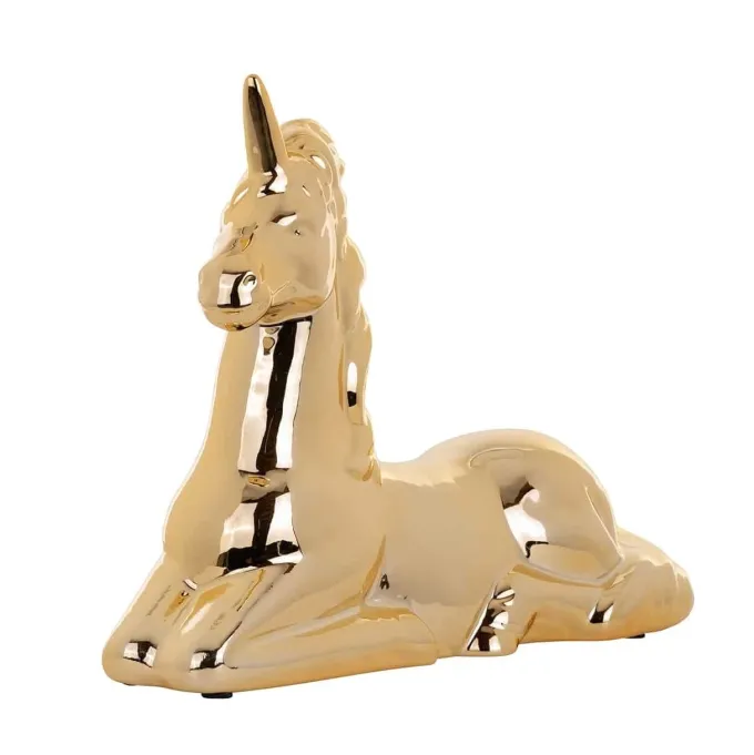 Richmond Interiors Richmond Interiors Unicorn Deco Object - Goud