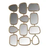Richmond Interiors Richmond Interiors Spiegel Jeff met 12 spiegels (Gold)