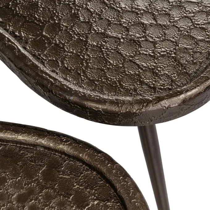 Richmond Interiors Salontafel Bean Brunzae - Set van 2