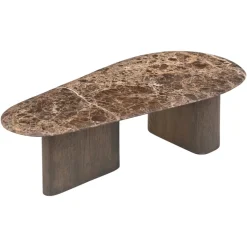Richmond Interiors Salontafel Castello Smoked charchoal - Set van 2