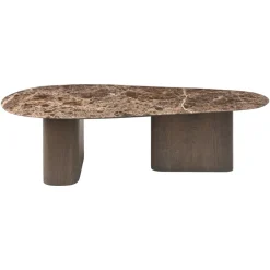 Richmond Interiors Salontafel Castello Smoked charchoal - Set van 2