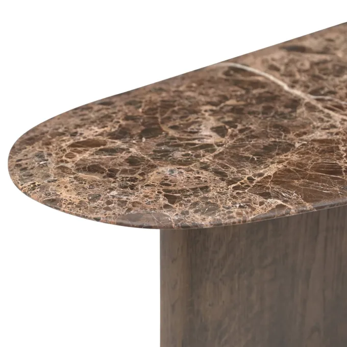 Richmond Interiors Salontafel Castello Smoked charchoal - Set van 2