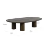 Richmond Interiors Salontafel Ellington brown