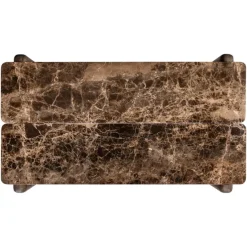 Richmond Interiors Salontafel Lagrasse donker bruin