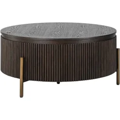 Richmond Interiors Salontafel Luxor 95Ø (Brown)
