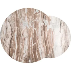 Richmond Interiors Salontafel Bottega Blush beige - Set van 2