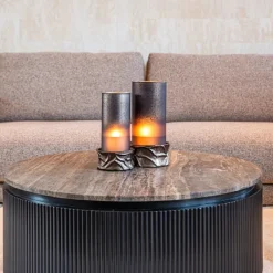 Richmond Interiors Salontafel Russo brown 90Ø