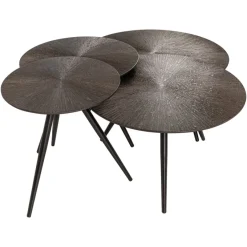 Richmond Interiors Salontafel Quadra Brunzae - Set van 4