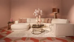 Richmond Interiors Salontafel Cleo goud (Set van 2)