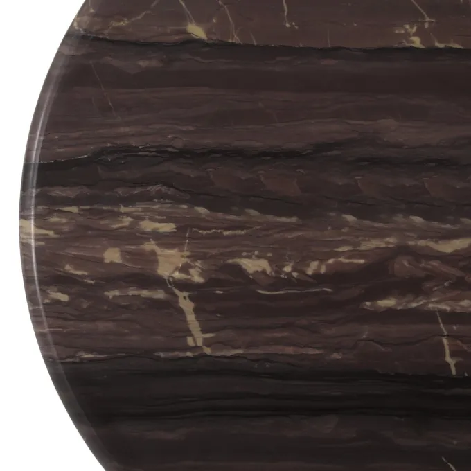 Richmond Interiors Salontafel Menton burgundy - Set van 2