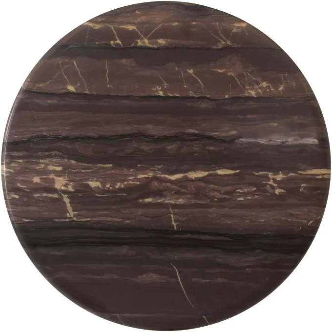 Richmond Interiors Salontafel Menton burgundy - Set van 2