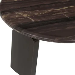 Richmond Interiors Salontafel Menton burgundy - Set van 2