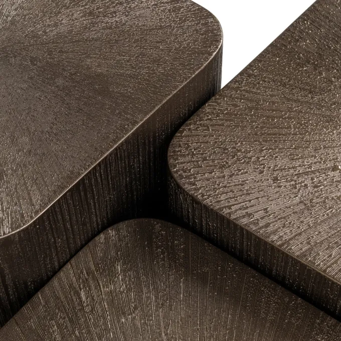 Richmond Interiors Salontafel Cubes Brunzae - Set van 3
