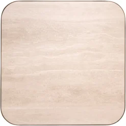 Richmond Interiors Salontafel Claridge beige 70x70 (cumulus)