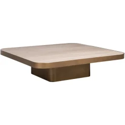 Richmond Interiors Salontafel Claridge beige 100x100 (cumulus)