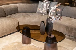 Richmond Interiors Salontafel Hayden brons ovaal