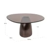 Richmond Interiors Salontafel Hayden brons