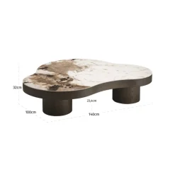 Richmond Interiors Salontafel Langford bruin