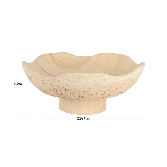 Richmond Interiors Schaal Meauve beige