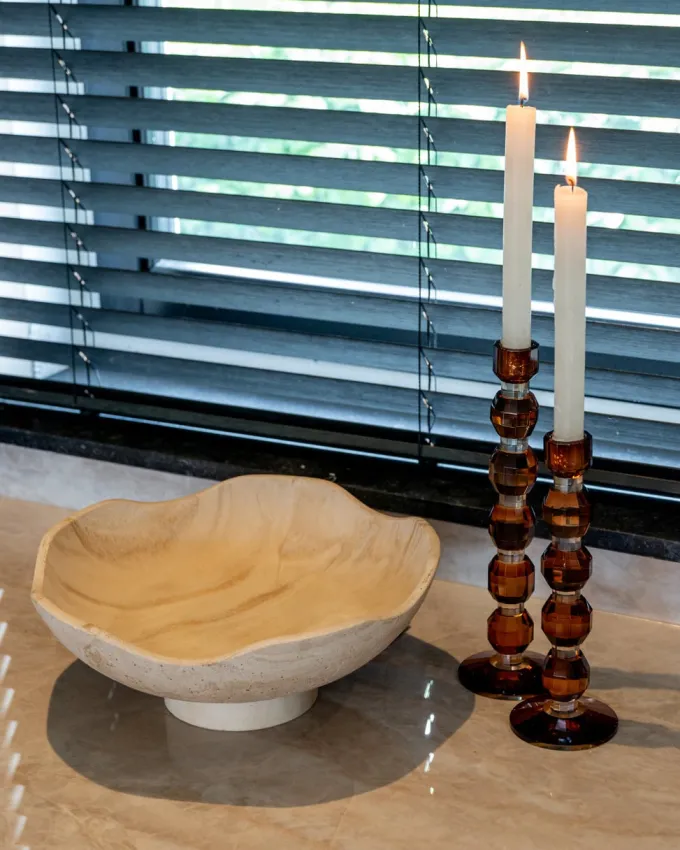 Richmond Interiors Schaal Meauve beige