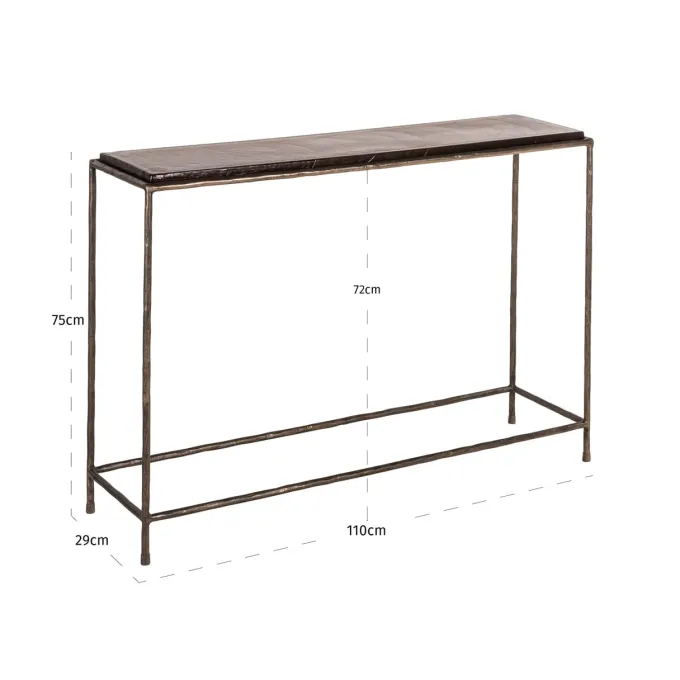 Richmond Interiors Sidetable Villano brons
