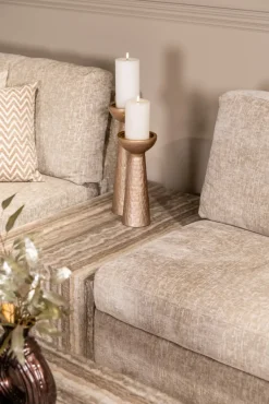 Richmond Interiors Sofa-element Dulce grijs coffee table