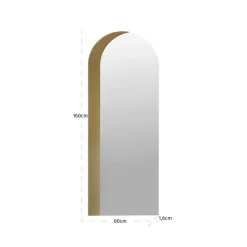 Richmond Interiors Spiegel Draven champagne goud