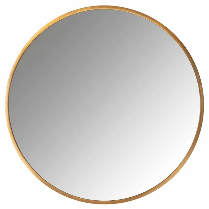 Richmond Interiors Spiegel Maevy goud 110Ø - Luxe Ronde Wandspiegel