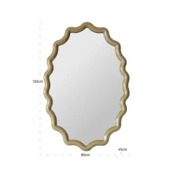 Richmond Interiors Spiegel Morgan champagne goud