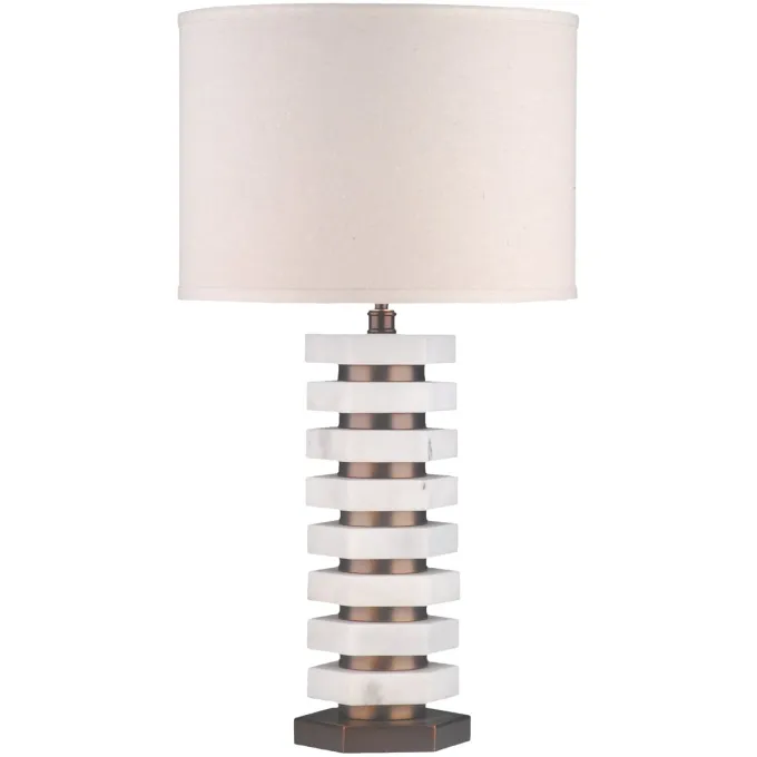 Richmond Interiors Tafellamp Haspen naturel