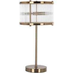 Richmond Interiors Tafellamp Loiza (Brushed Gold)