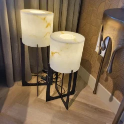 Richmond Interiors Tafellamp Loura groot Brons