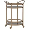 Richmond Interiors Trolley Hendricks brass Brushed Goud