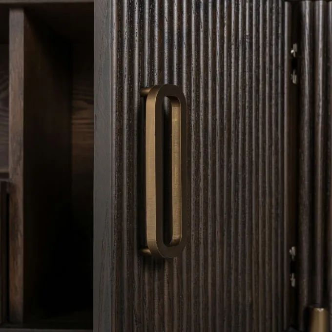 Richmond Interiors TV-dressoir Luxor 2-deuren 1-lade (Brown)
