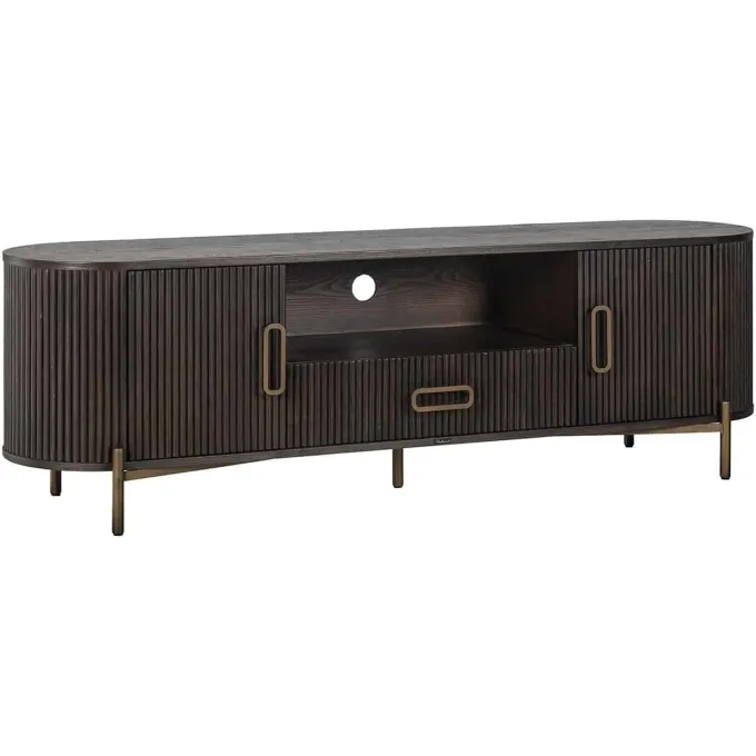 Richmond Interiors TV-dressoir Luxor 2-deuren 1-lade (Brown)