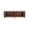Richmond Interiors TV meubel Windsor Walnoot 200 cm