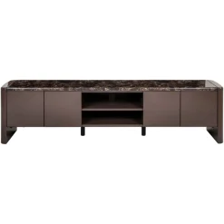 Richmond Interiors TV-meubel Almundi chocolade bruin