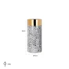 Richmond Interiors Vaas Alesha klein wit (Goud) - Richmond Interiors