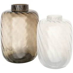 Richmond Interiors Vaas Elora bruin groot