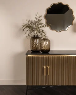 Richmond Interiors Vaas Elora bruin groot