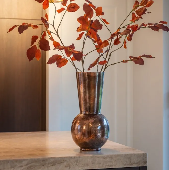 Richmond Interiors Vaas Jolise koper klein